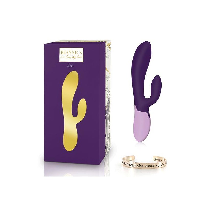 RS - Essentials - Xena Rabbit Vibrator Deep Purple & Lila